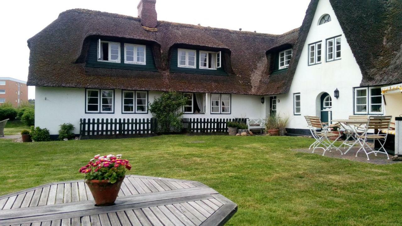 Appartamento Reetdach Friesenhof Suederende Westerland Esterno foto